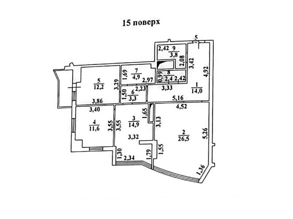 продажа трехкомнатной квартиры номер A-174043 в Киевском районе, фото номер 17